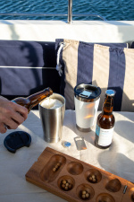 Orrefors Jernverk Vakuumisoleret krus med oplukker, hvid