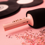Maxlife MXBM-600 - Trådløs karaokemikrofon med indbygget højttaler, pink Maxlife MXBM-600 - Trådløs karaokemikrofon med indbygget højttaler, pink