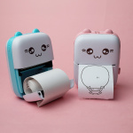 Maxlife MXTP-100 Thermal Printer - bærbar miniprinter med Bluetooth, pink  Maxlife MXTP-100 Thermal Printer - bærbar miniprinter med Bluetooth, pink