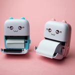 Maxlife MXTP-100 Thermal Printer - bærbar miniprinter med Bluetooth, pink  Maxlife MXTP-100 Thermal Printer - bærbar miniprinter med Bluetooth, pink