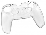 Silikongreb Crystal case til PS5-controller, gennemsigtig