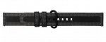 Strap Studio Textile Watch Band Active 20 mm, sort