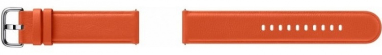 Samsung Læderarmbånd til Galaxy Watch, orange
