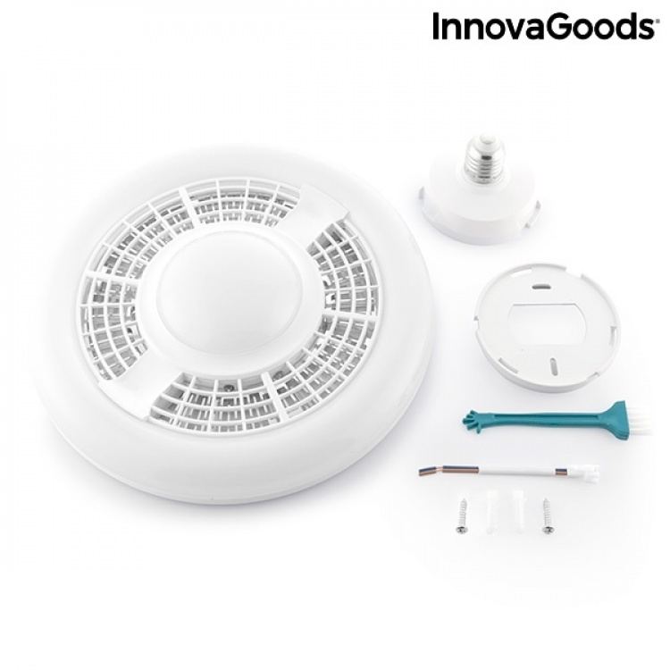 InnovaGoods Anti-Mosquito Light til både loft- og vægmontering InnovaGoods Anti-Mosquito Light til både loft- og vægmontering