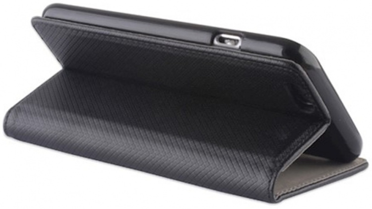 Smart etui med magnetlukning til iPhone 13, Svart