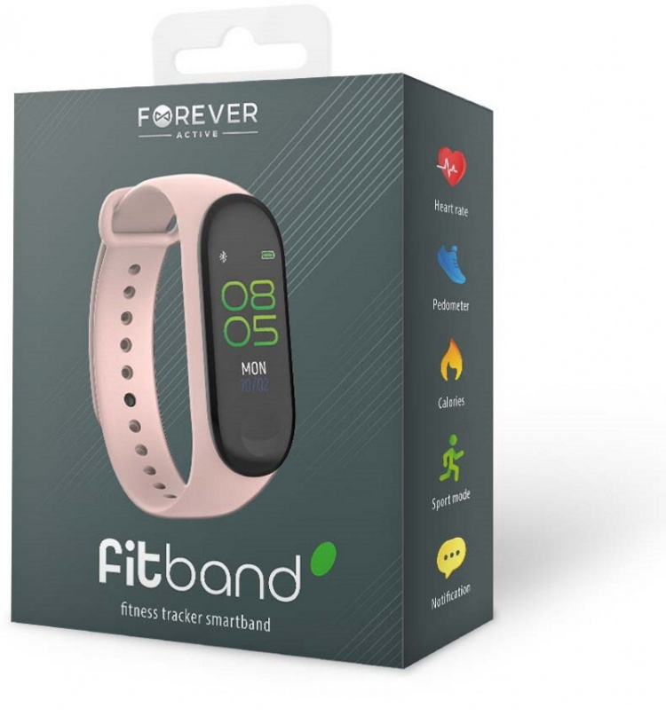 Forever SB-50 Smart activity bracelet, Pink