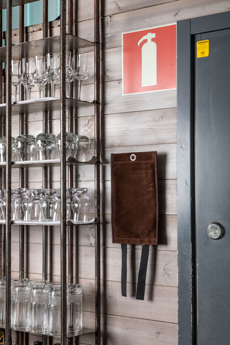 Kosta Linnewäfveri Brandfilt Mocka, Brun