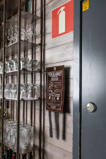 Kosta Linnewäfveri Brandfilt Mocka, Marin