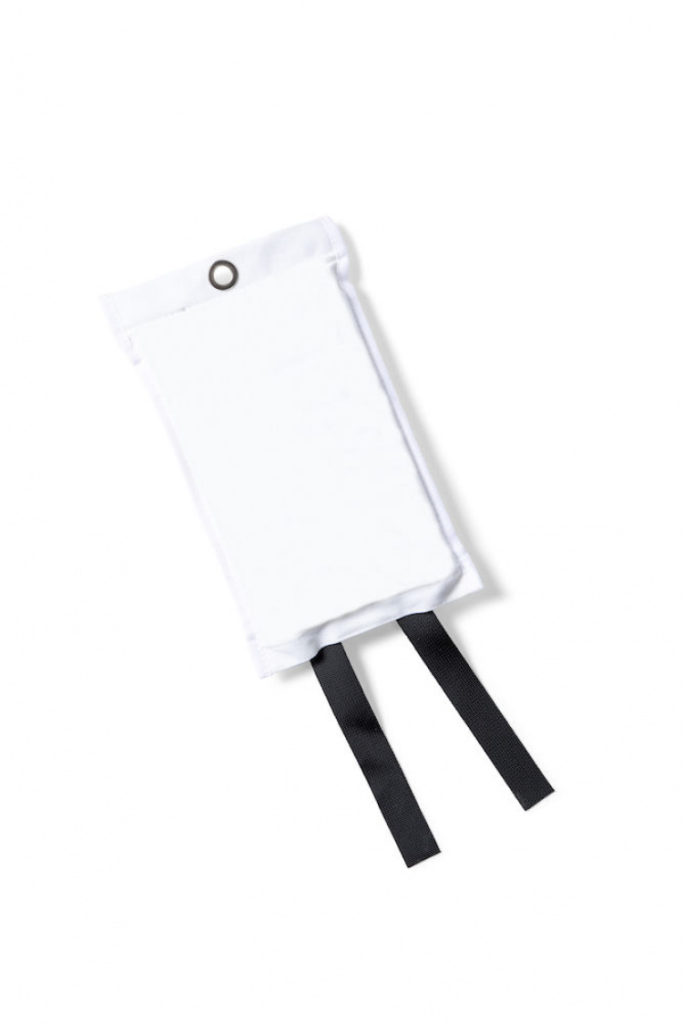 Kosta Linnewäfveri Brandfilt Mocka, Vit