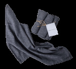 Kosta Linnewäfveri Eliza 6-pack servetter, Mörkgrå