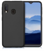 Hardcover mobilcover til Samsung Galaxy A20e, Svart