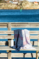 Lord Nelson Victory Seaside handduk, 70x130cm, Vit