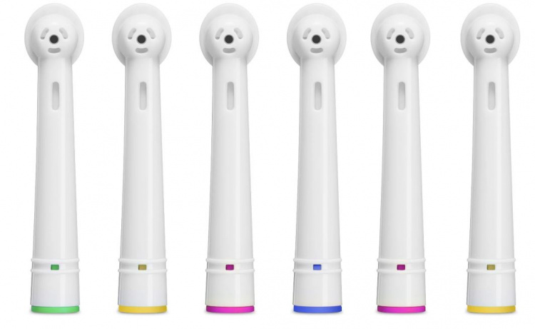 PureSense PSTH300 6-pak med tandbørstehoveder til Oral-B