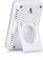 ON Inden- og udendørs termometer med ur