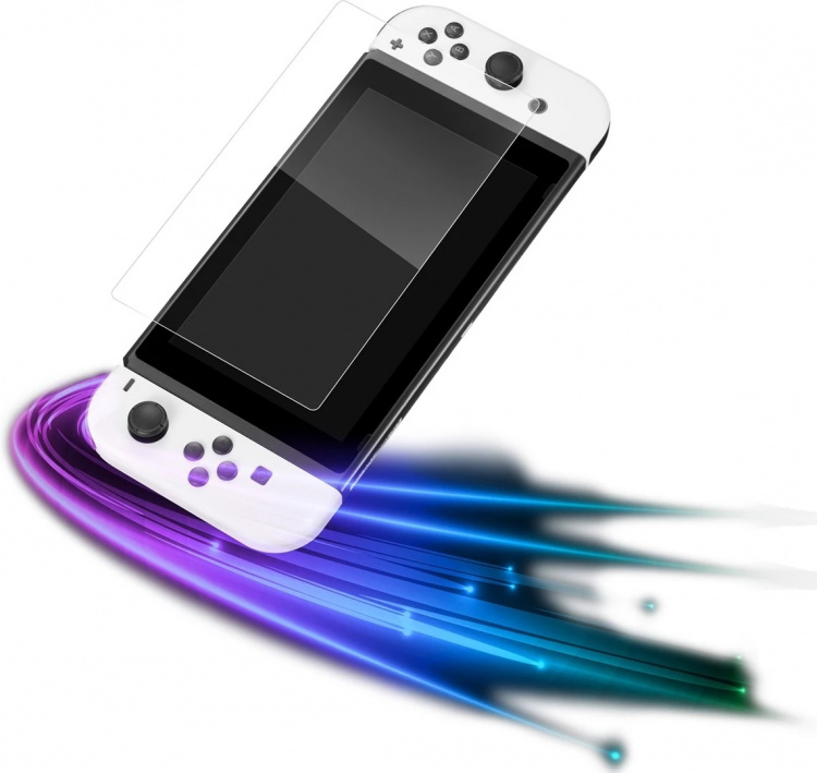 Mission SG skærmbeskytter i hærdet glas til Nintendo Switch OLED