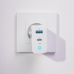 Forever TC-06-33AC PD QC vægoplader 1x USB-C 1x USB 33W