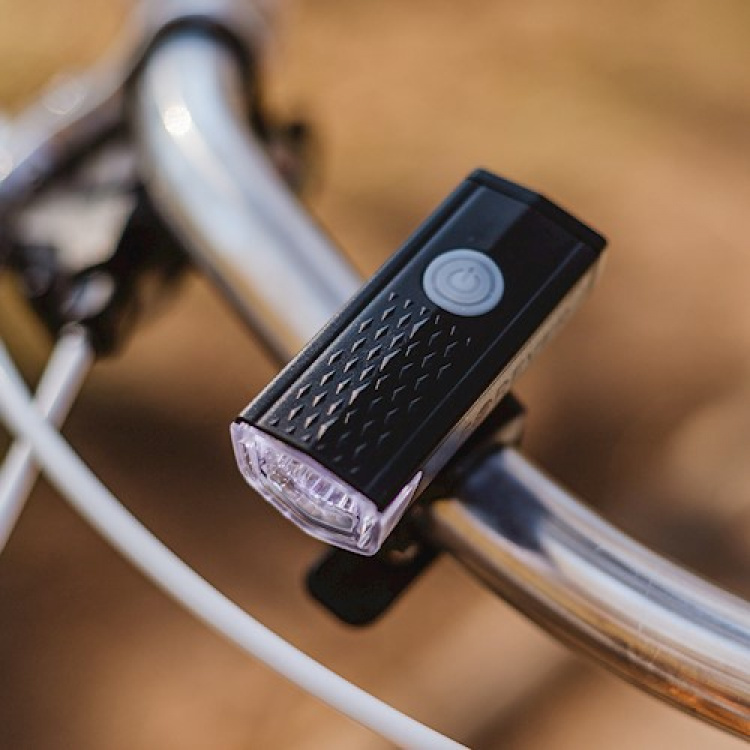 Forever udendørs cykellygte-sæt For- og baglygte BLG-100