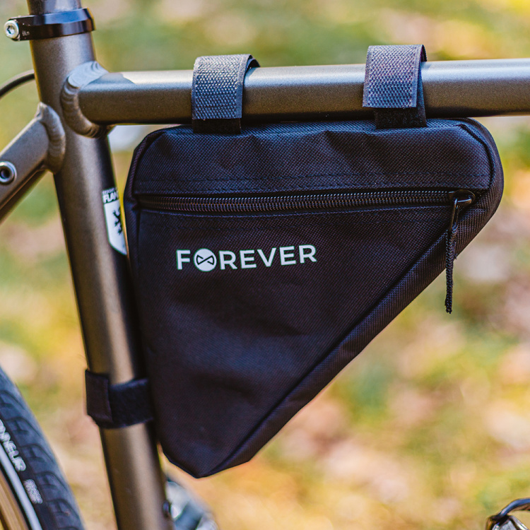 Forever Outdoor Cykeltaske med rammebeslag FB-100, Svart