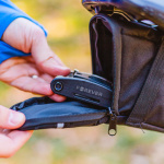 Forever Outdoor sadeltaske til cykel SB-100, sort