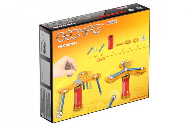 Geomag Mechanics magnetisk byggesystem 33 dele