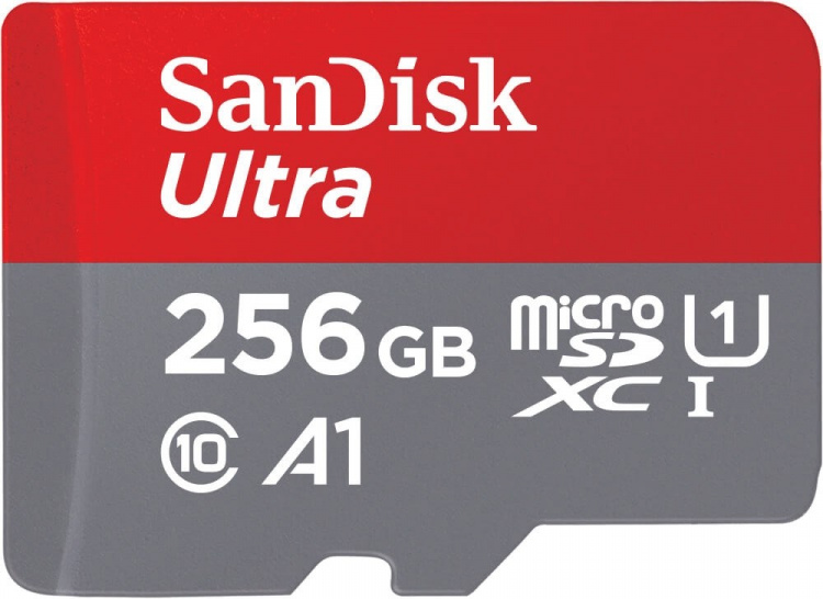 SanDisk Ultra Minneskort microSDXC, 256GB
