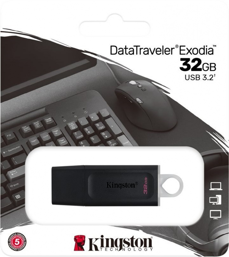 Kingston USB-Minne DataTraveler Exodia, 32GB