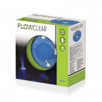 Bestway flydende poolfontæne med flerfarvet lysshow