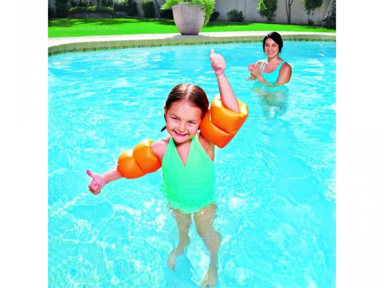 Bestway Arm Puffs Armringe, komfortable, 20 x 20 cm