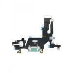 Opladningsstik med flex til iPhone 11, grøn