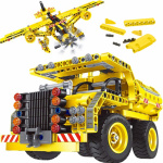 Lego Goodyear licens - 2 i 1 - Dumper og flyvemaskine