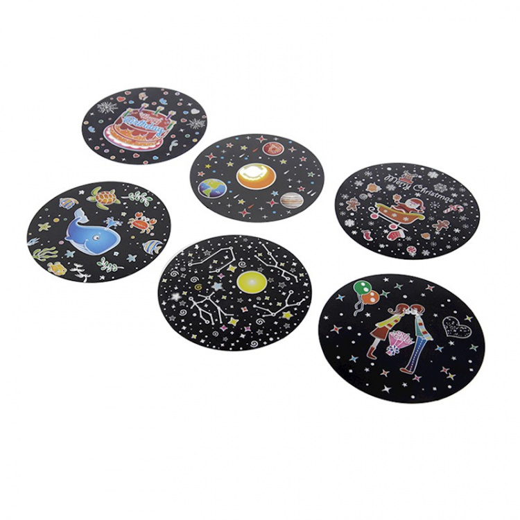 Multifunktionel lampeprojektor, hjort