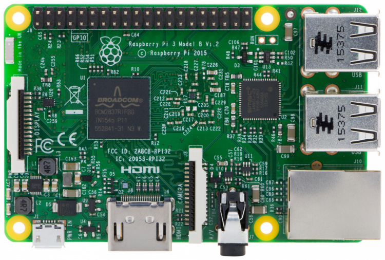 Raspberry Pi Model 3B, 1 GB 