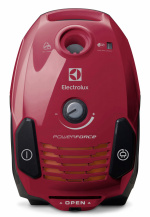 Electrolux EPF61RR PowerForce Dammsugare med påse, Röd Electrolux EPF61RR PowerForce Dammsugare med påse, Röd