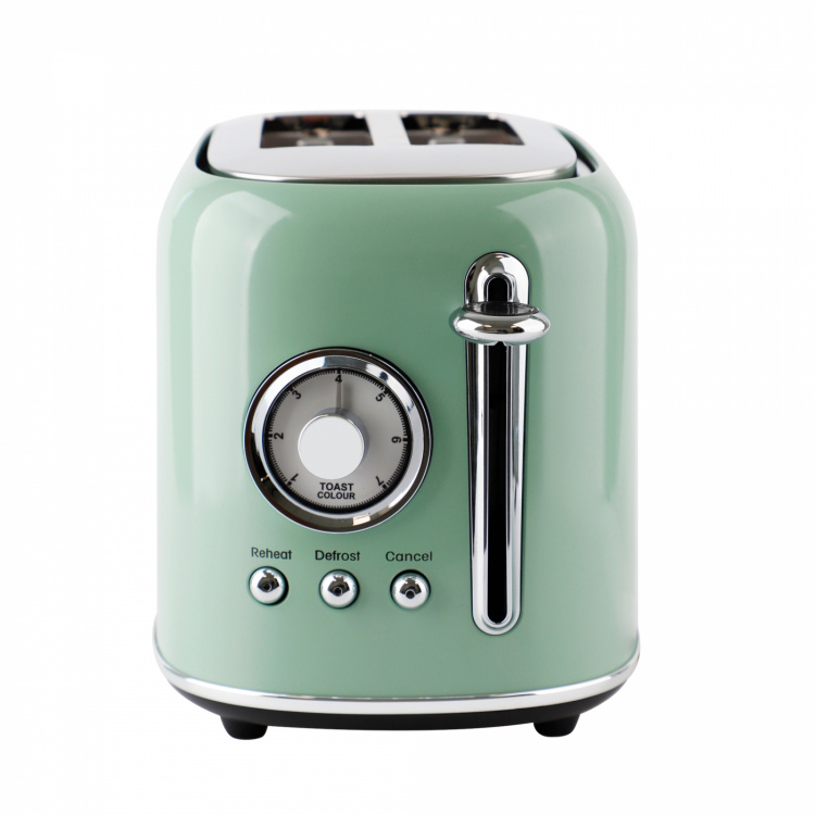 Emerio TO-133281 Brödrost Retro, Grön Emerio TO-133281 Brödrost Retro, Grön