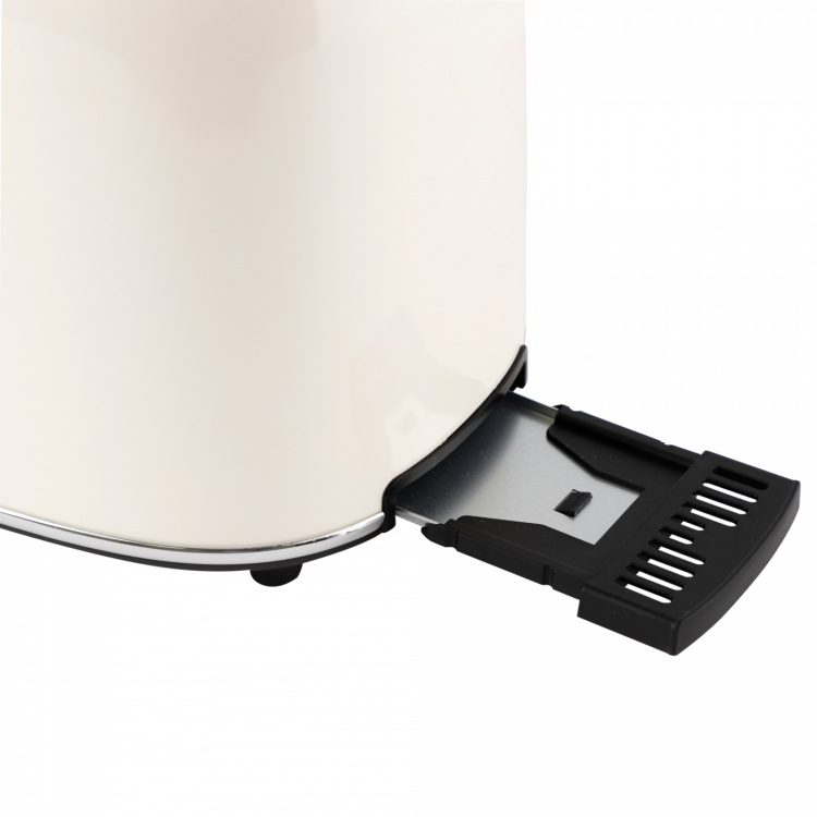 Emerio TO-133281.1 Brödrost Retro, Beige Emerio TO-133281.1 Brödrost Retro, Beige