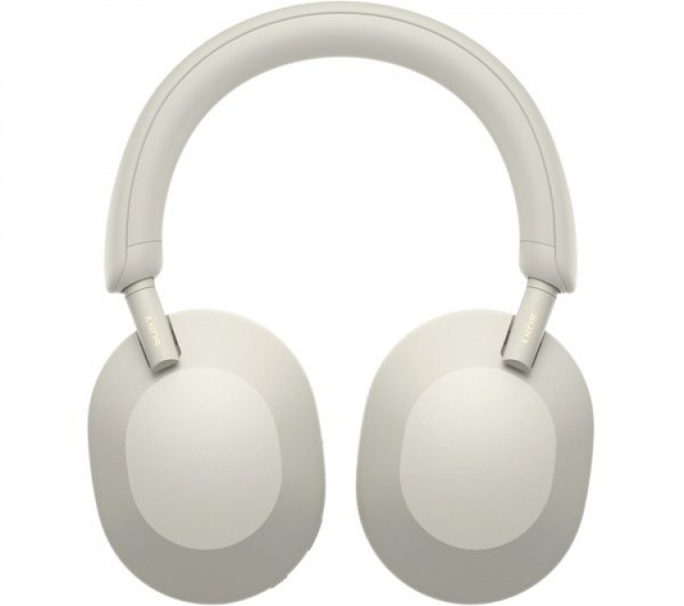 Sony WH-1000XM5 Trådløs Kabling Hovedtelefoner Sølv Sony WH-1000XM5 Trådløs Kabling Hovedtelefoner Sølv