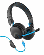 JLab Play Gaming Headset, Svart & Blå