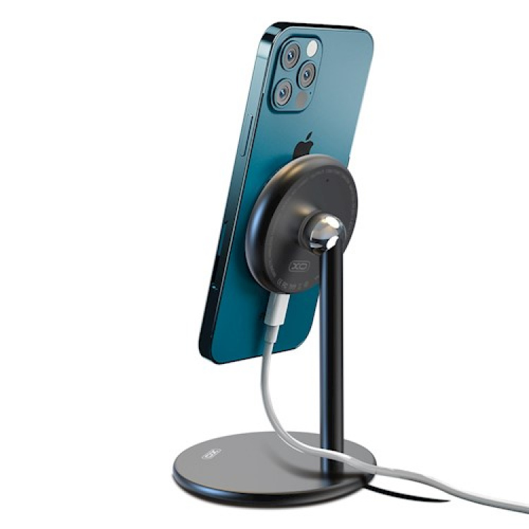 Xo Magnetisk opladningsstativ med Qi-oplader Xo Magnetisk opladningsstativ med Qi-oplader