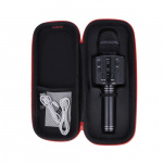 Maxlife-mikrofon med Bluetooth-højttaler inkl. etui, MX-300, sort