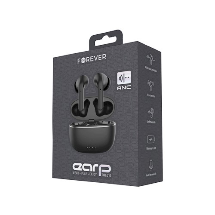 Forever trådløse Bluetooth-hovedtelefoner, sort