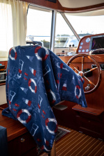 Lord Nelson Victory Fleeceponcho Kuling, Marin, 120x160 cm