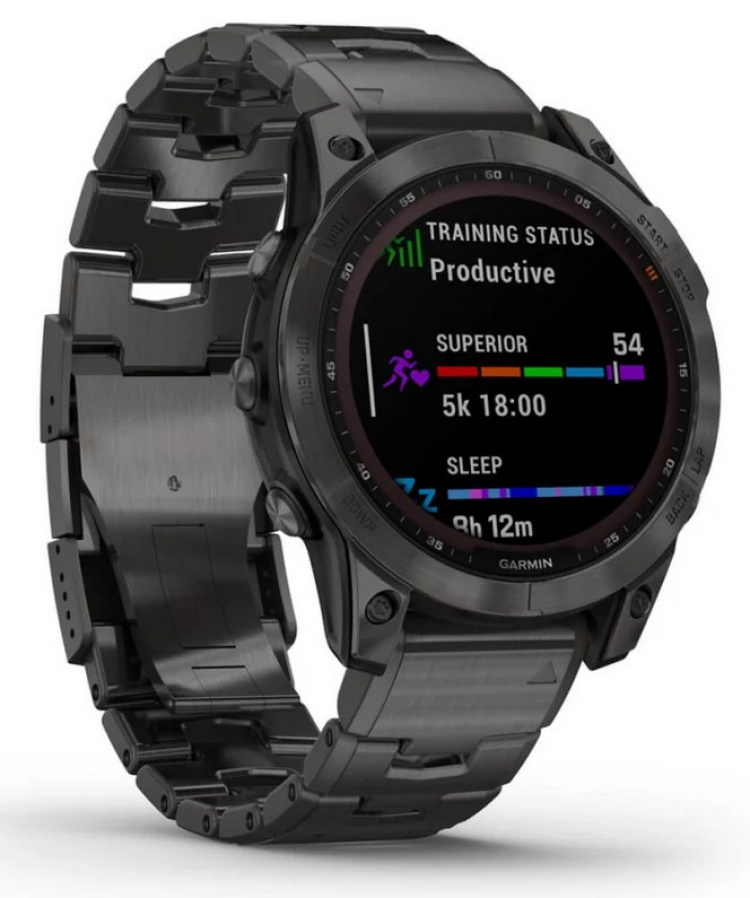 Garmin Fenix 7X Solar, Grå Garmin Fenix 7X Solar, Grå