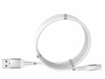 GadgetMonster Magnetisk USB-C-opladerkabel, ingen kabelrod, 2,4A, 1 m
