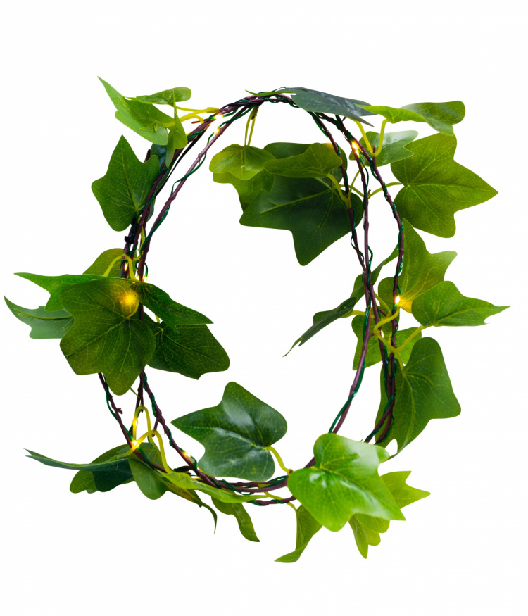 5-pak GadgetMonster Green Leaf Light String