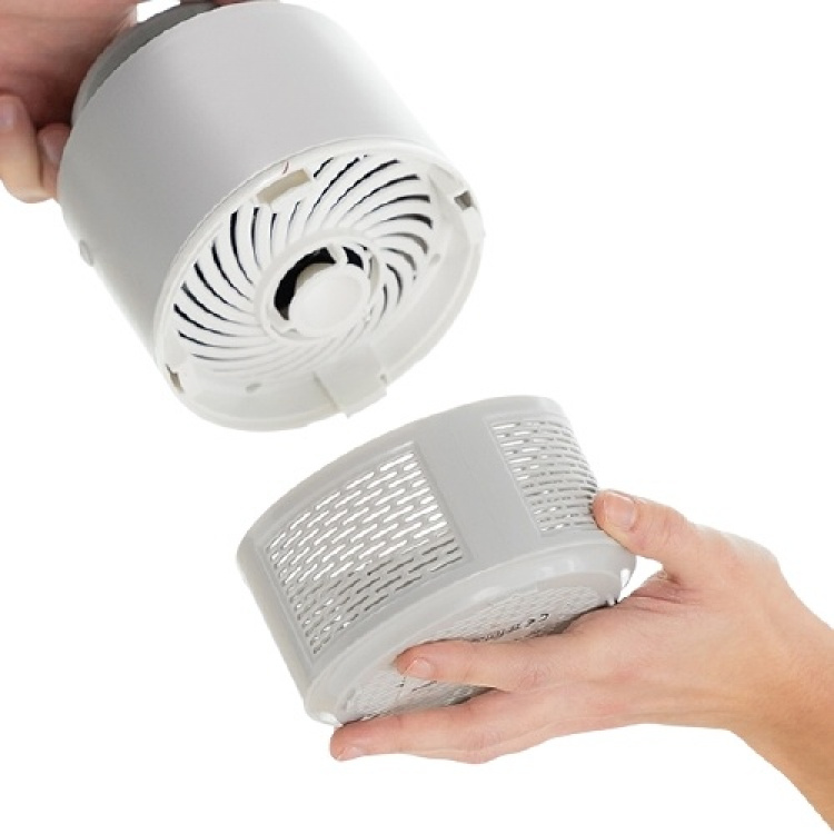 InnovaGoods Anti-myggelampe, lysegrå