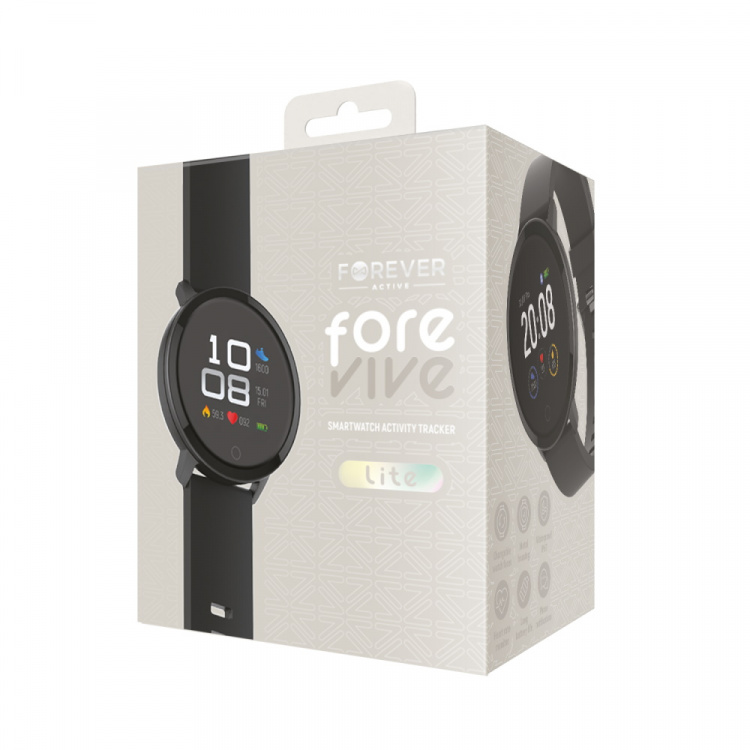 Forever Smartwatch ForeVive Lite SB-315, sort