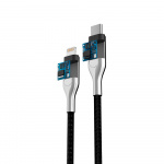 Forever Core - USB-C/Lightning (3A) MFI Sort, 1,5 m Forever Core - USB-C/Lightning (3A) MFI Sort, 1,5 m