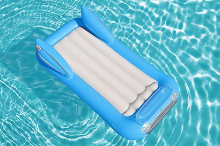 Bestway Pool- og bademadras, Blue Classic Convertible 180x94cm