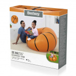 Bestway Oppustelig lænestol i basketball