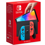 Nintendo Switch OLED - rød/blå Nintendo Switch OLED - rød/blå